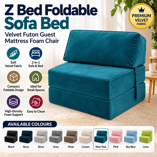 Single bed foldable sofa - single,