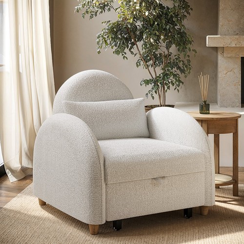 Pull out single chair bed - pull-out,