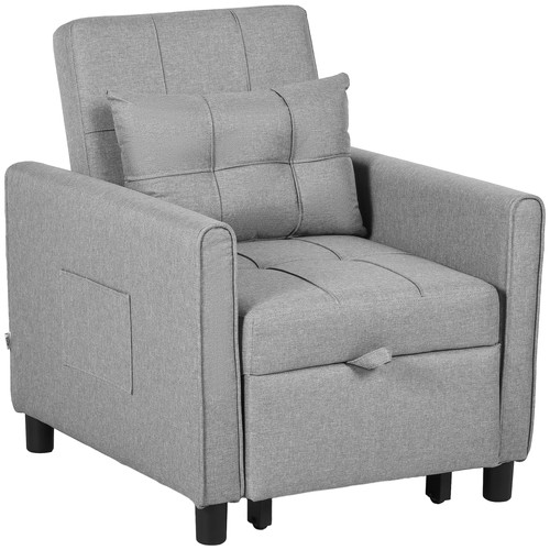 Homcom single chair - single, bed,