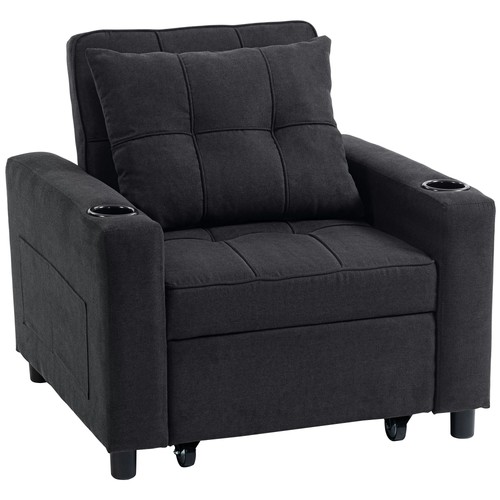 Homcom single sofa - homcom, bed