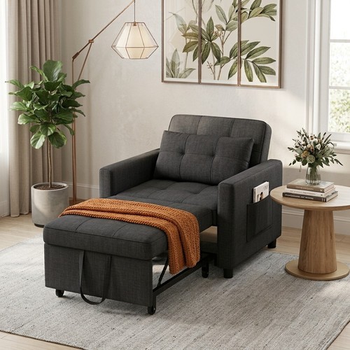 Single chair bed pull - single,