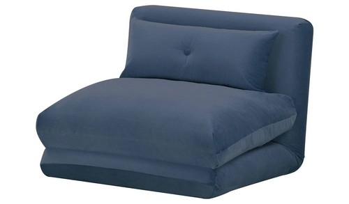 Lexi single velvet - lexi, chairbed