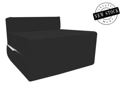 Black cotton twill bed - cotton, z
