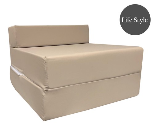 Fold out single chair bed - out, z