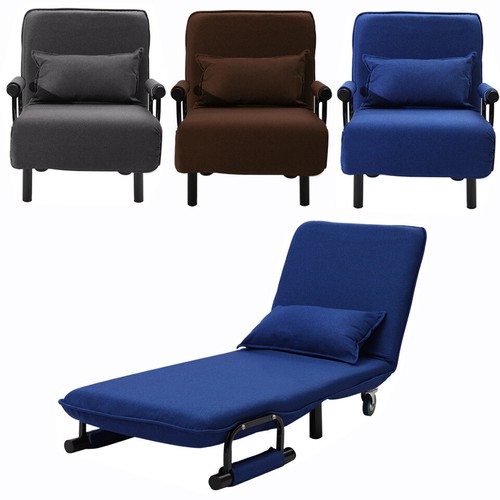 Fold out single guest chair - fold,