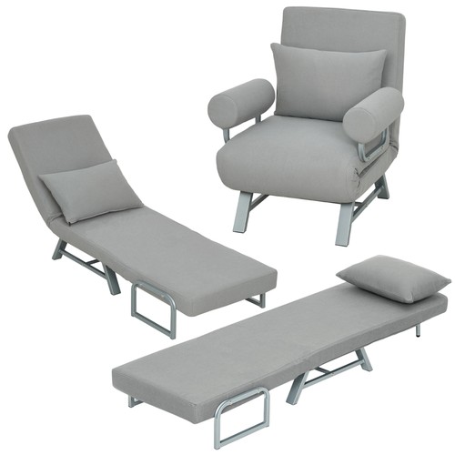 Homcom single sofa bed - sofa, bed,