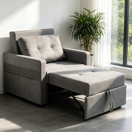Single chair bed - single,