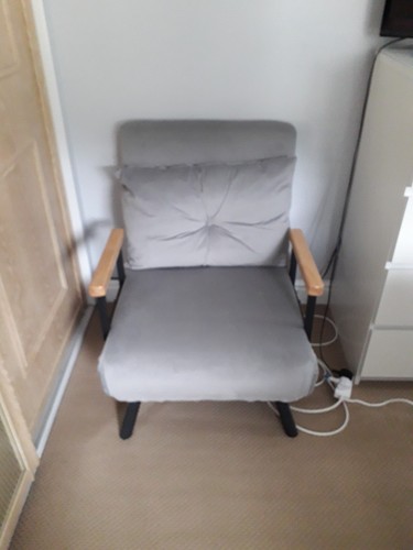Homcom single chair - single, bed