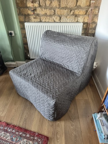 Grey folding single - folding, bed