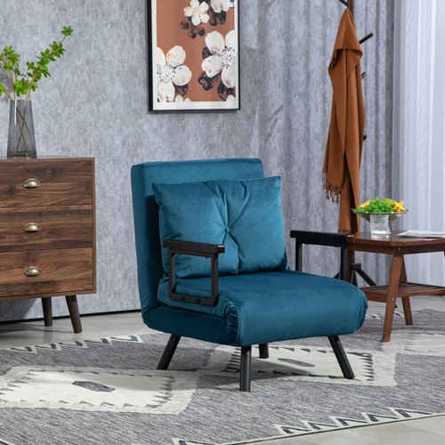 Single chair bed sofa with - single,