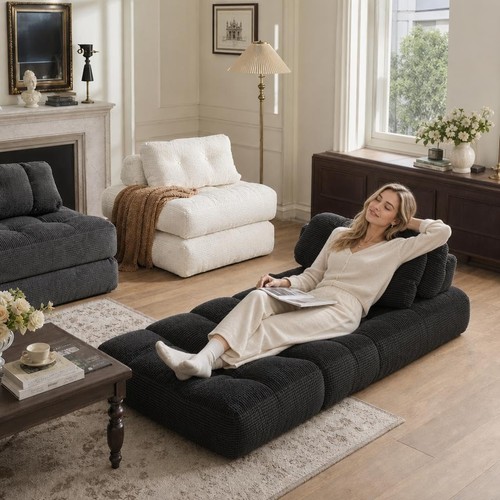 Folding sofa bed - sofa, single