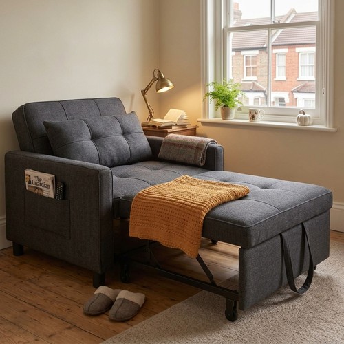 Single chair bed - 3-in-1,